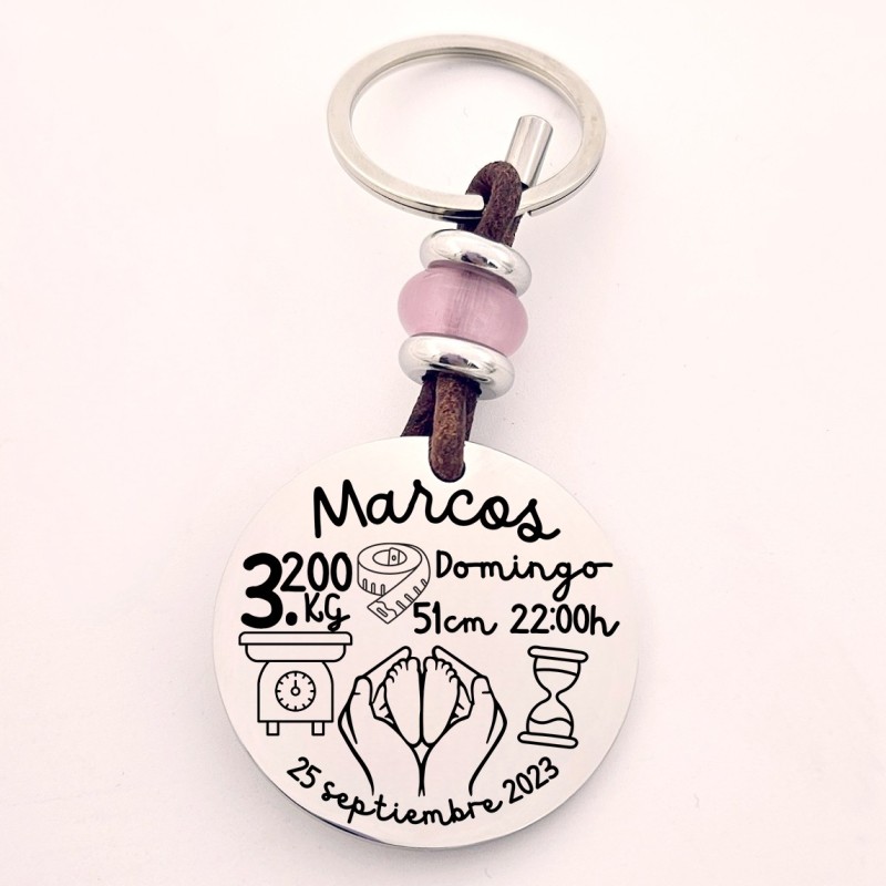 Llavero Natalicio | Dcorazon