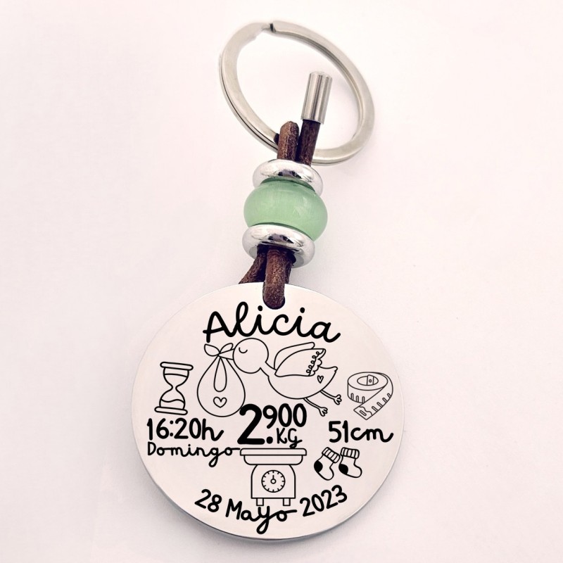 Llavero Natalicio | Dcorazon