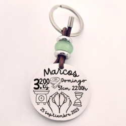 Llavero Natalicio | Dcorazon