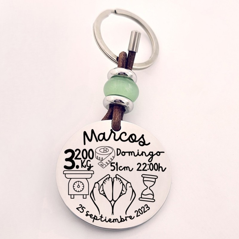 Llavero Natalicio | Dcorazon