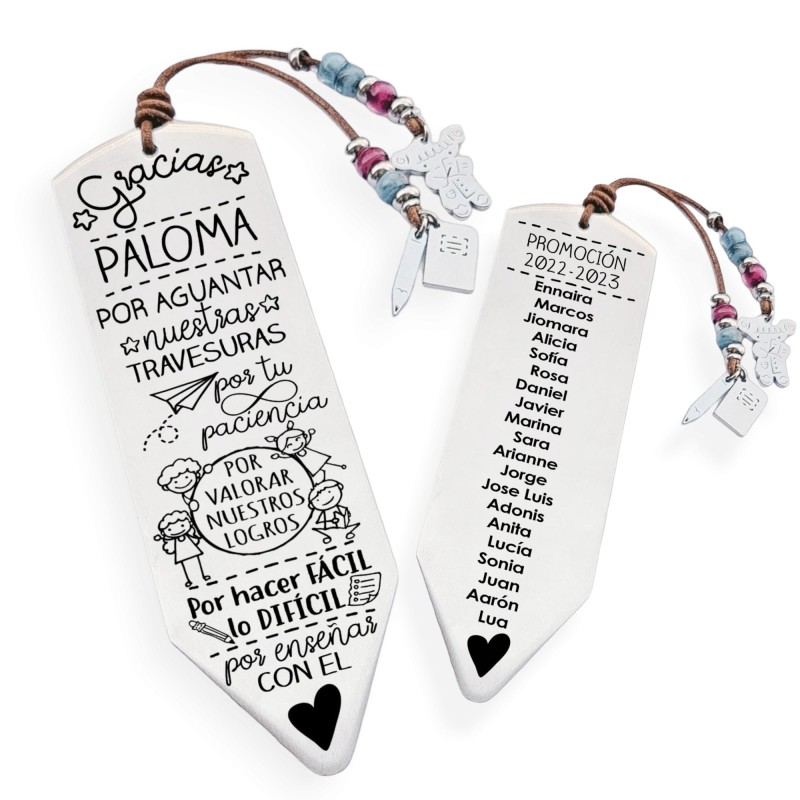 Marcapáginas personalizado | Dcorazón