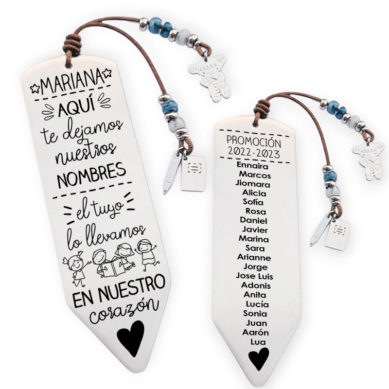 Marcapáginas personalizado | Dcorazón