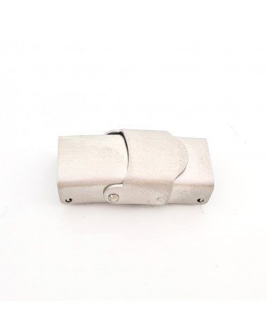 Cierre de seguridad de 25x13 mm. de acero inoxidable | Creasentidos