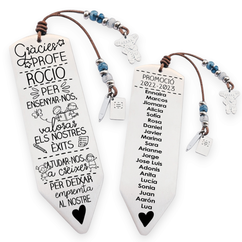 Marcapáginas personalizado | Dcorazón