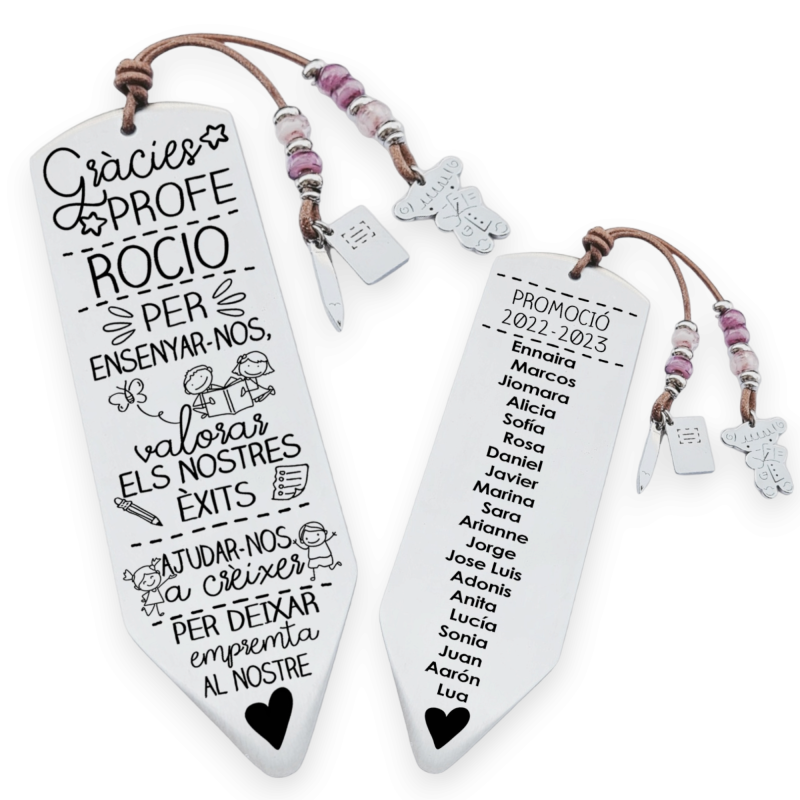 Marcapáginas personalizado | Dcorazón