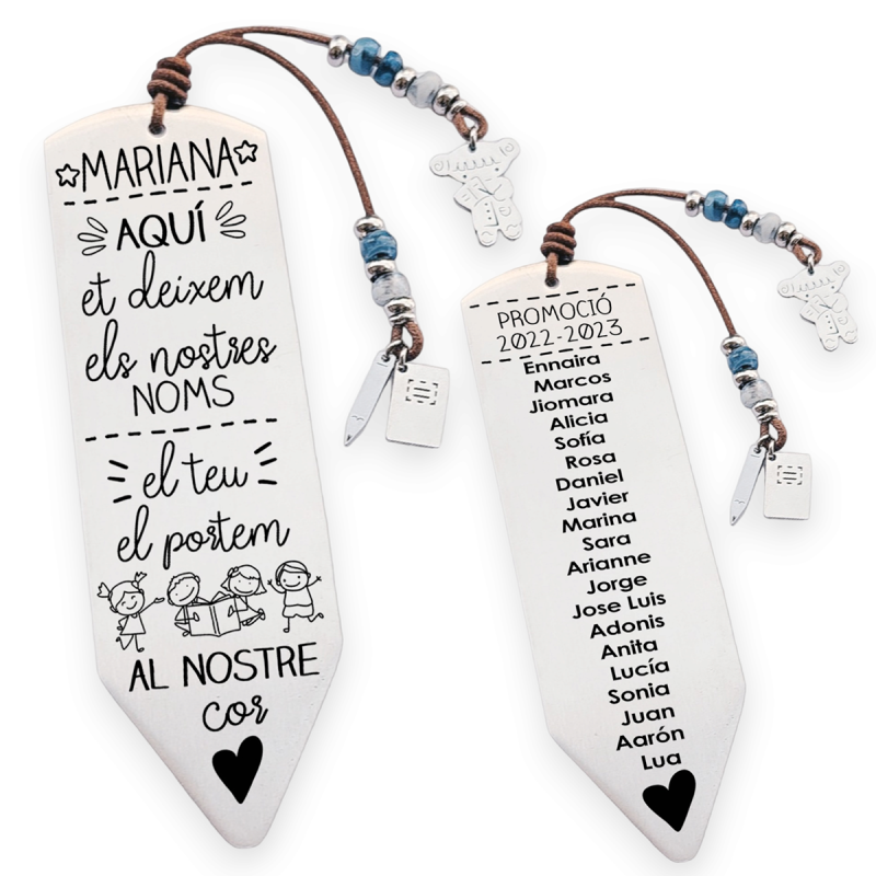 Marcapáginas personalizado | Dcorazón