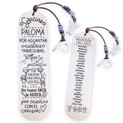 Marcapáginas personalizado | Dcorazón