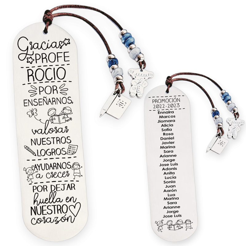 Marcapáginas personalizado | Dcorazón