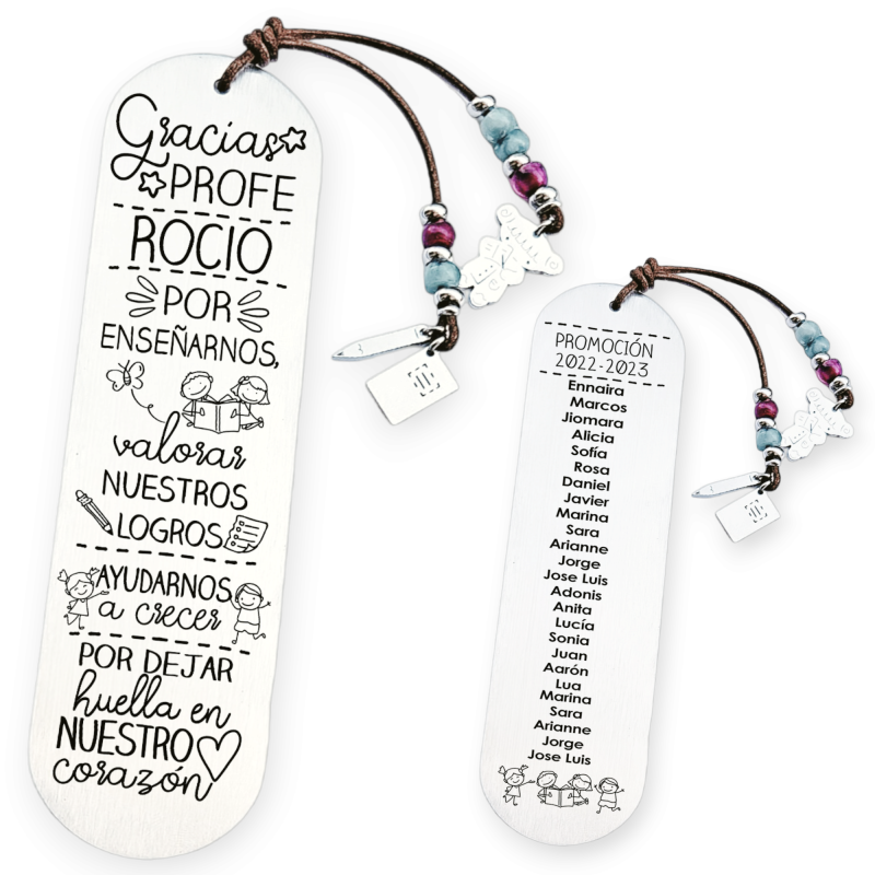 Marcapáginas personalizado | Dcorazón