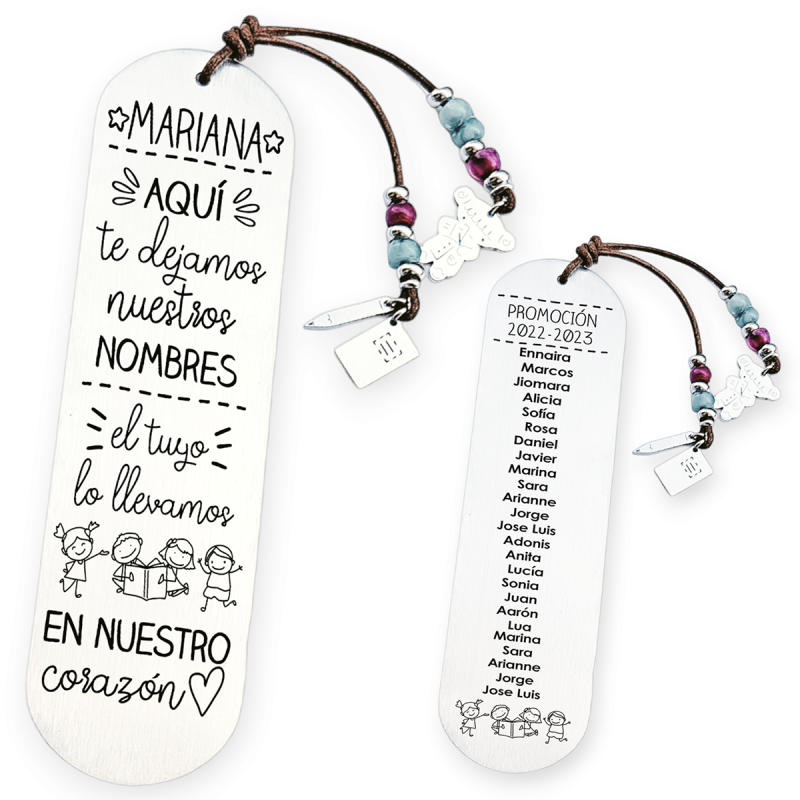 Marcapáginas personalizado | Dcorazón