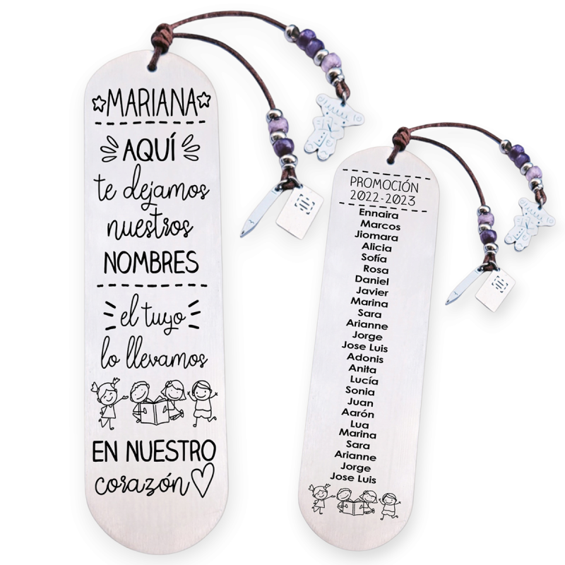 Marcapáginas personalizado | Dcorazón