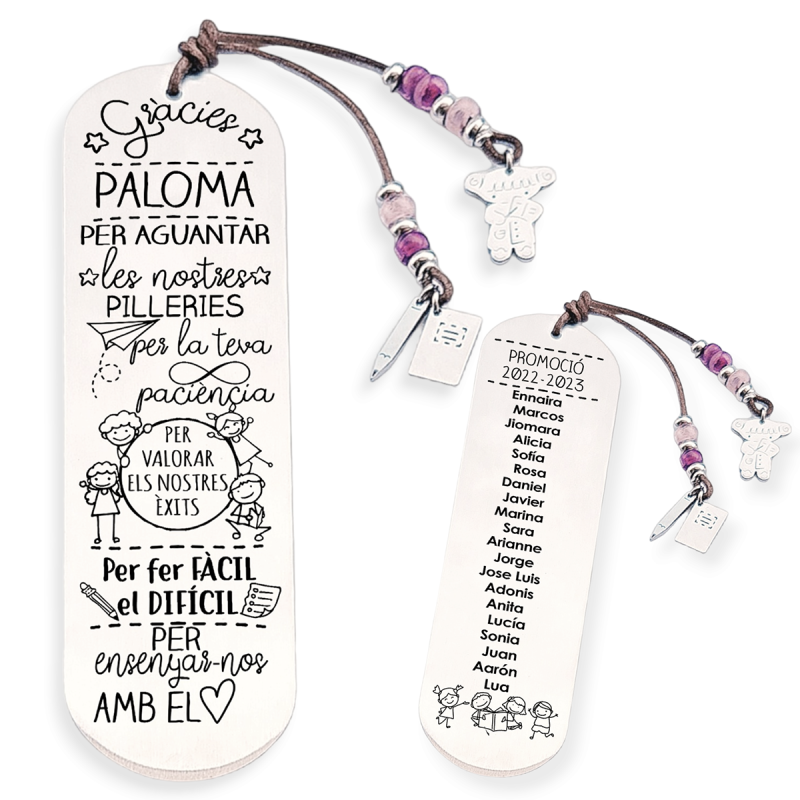 Marcapáginas personalizado | Dcorazón