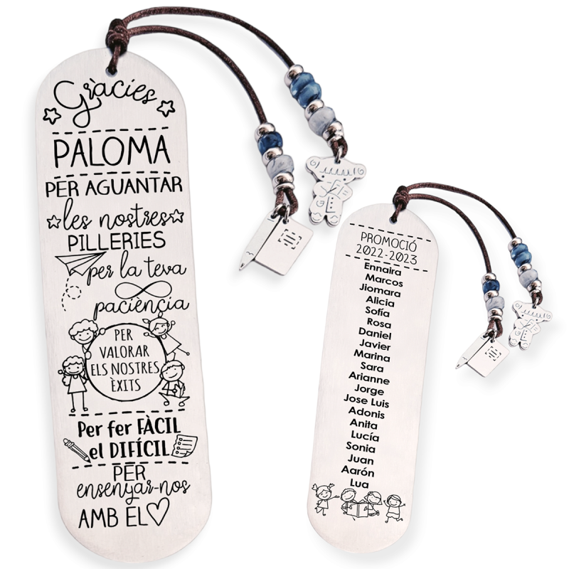 Marcapáginas personalizado | Dcorazón