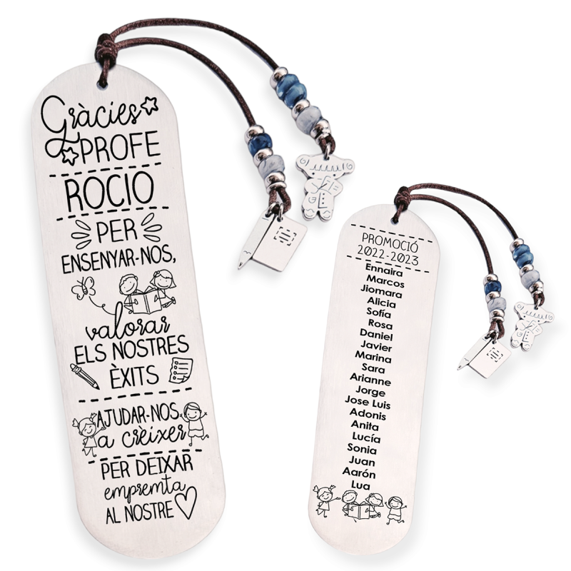 Marcapáginas personalizado | Dcorazón