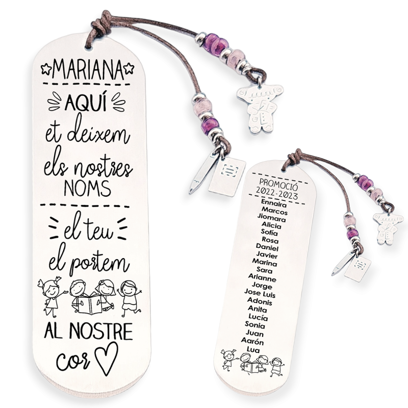 Marcapáginas personalizado | Dcorazón