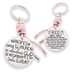 Regalos para profesores, llavero personalizado | Creasentidos