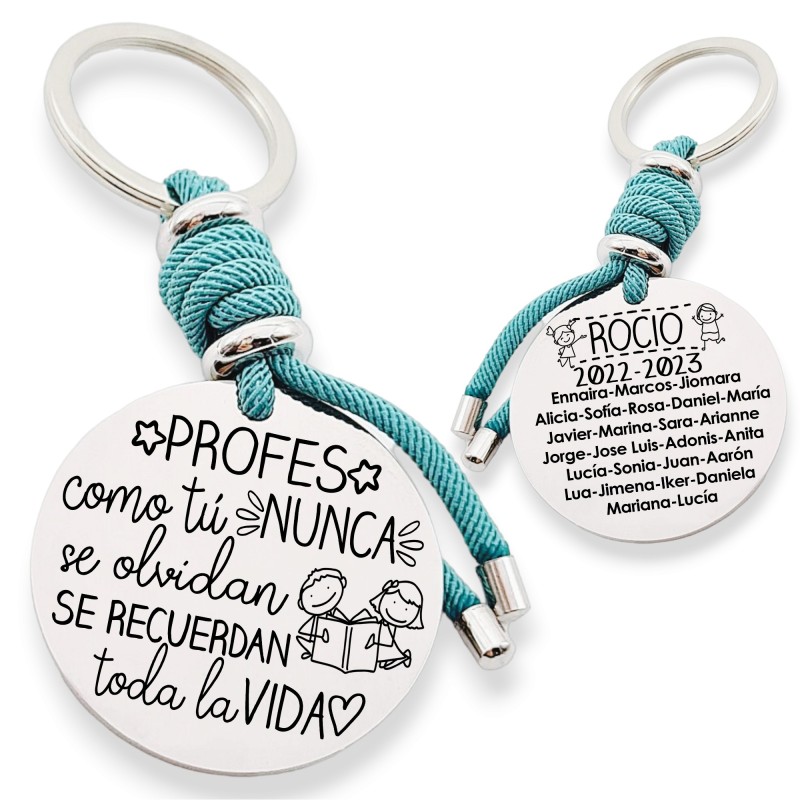 Regalos para profesores, llavero personalizado | Creasentidos
