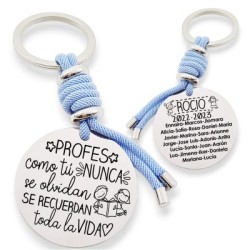 Regalos para profesores, llavero personalizado | Creasentidos