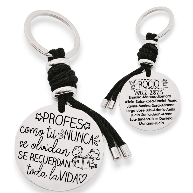 Regalos para profesores, llavero personalizado | Creasentidos