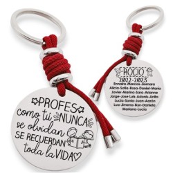 Regalos para profesores, llavero personalizado | Creasentidos