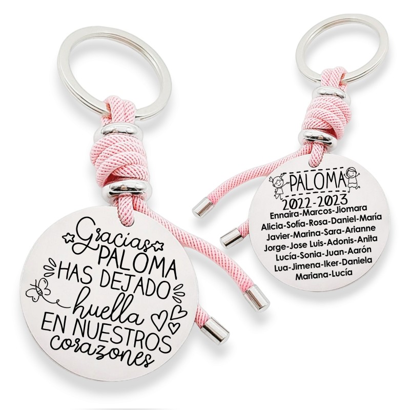 Regalos para profesores, llavero personalizado | Creasentidos