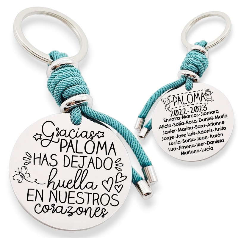 Regalos para profesores, llavero personalizado | Creasentidos