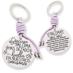 Regalos para profesores, llavero personalizado | Creasentidos