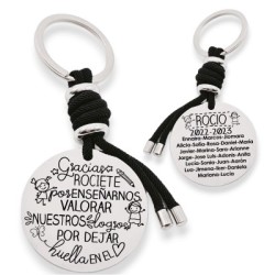 Regalos para profesores, llavero personalizado | Creasentidos