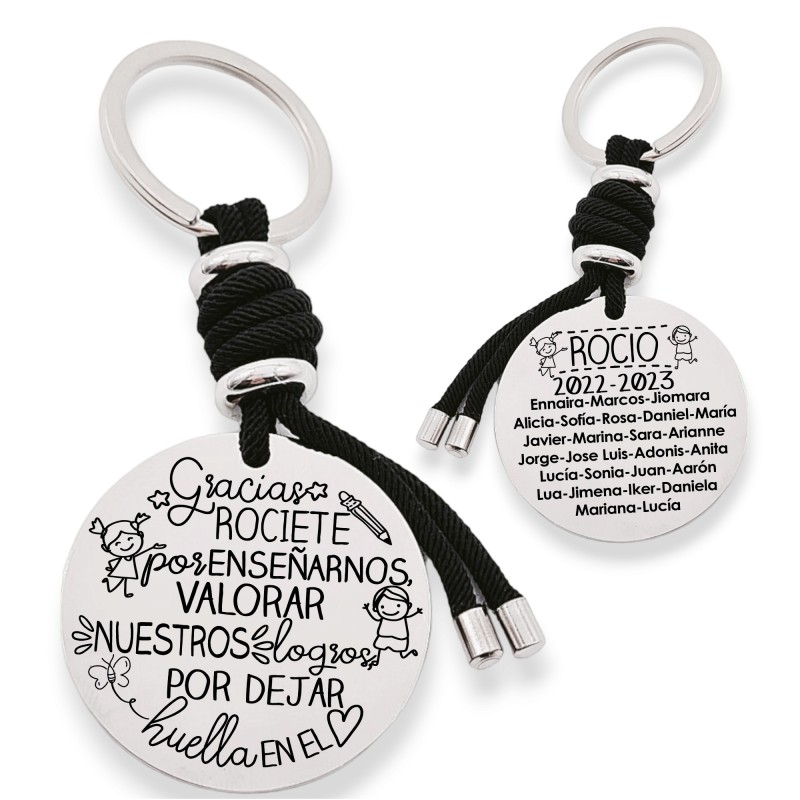 Regalos para profesores, llavero personalizado | Creasentidos
