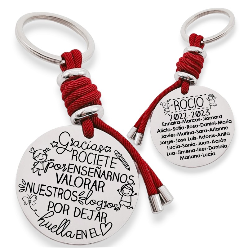 Regalos para profesores, llavero personalizado | Creasentidos