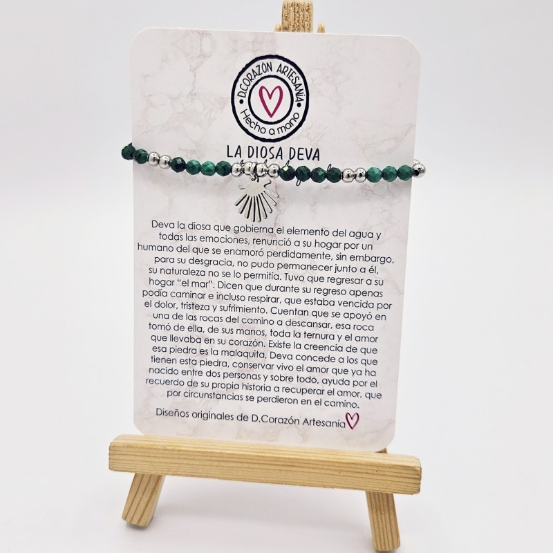 Pulsera protectora, combinación de piedras energéticas, ajustable para todas las tallas, acero inoxidable.