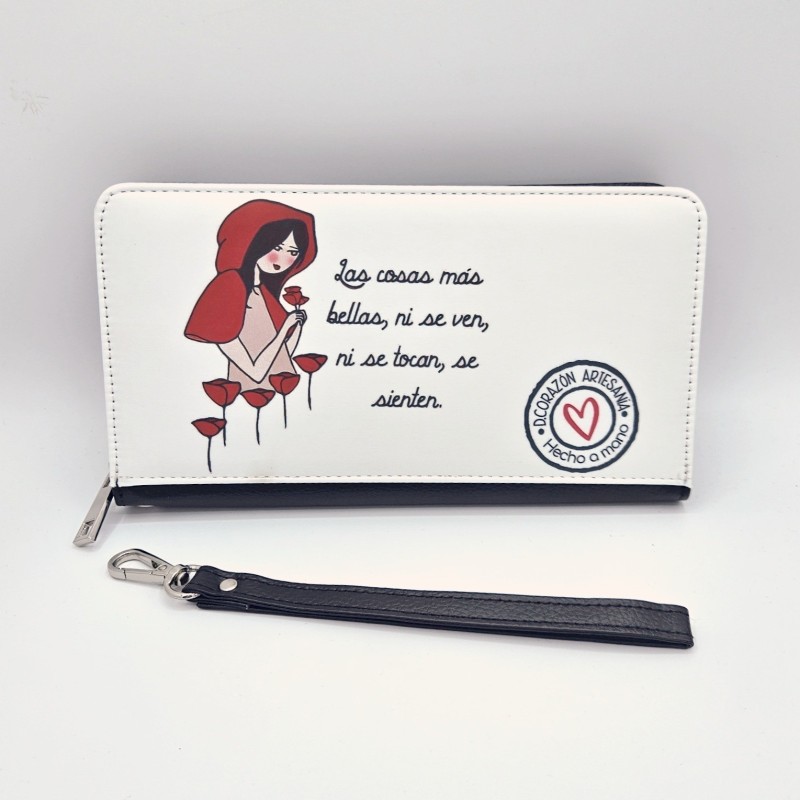 Cartera personalizada con la ilustración caperucita roja | Dcorazon