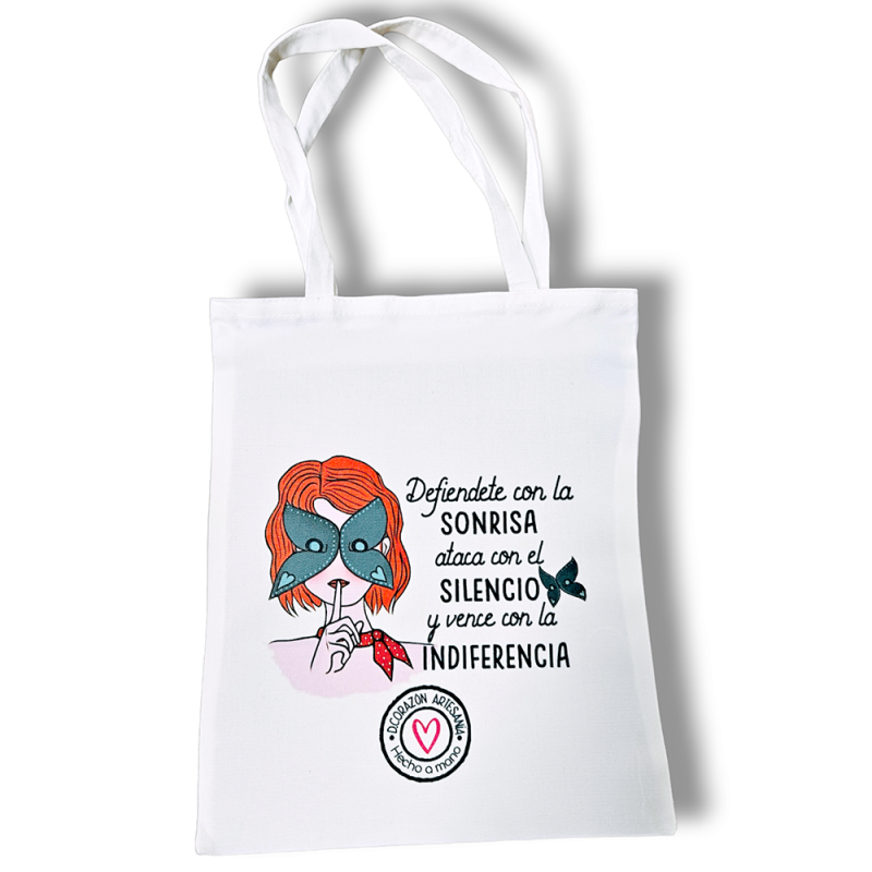 Bolsa de tela personalizada con ilustración | Dcorazón