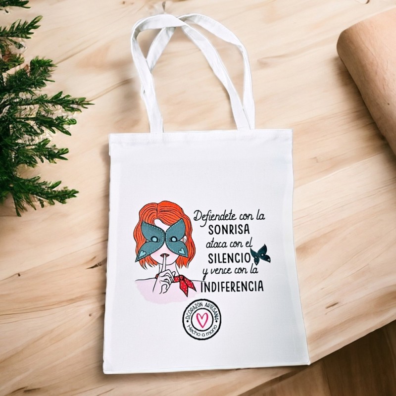 Bolsa de tela personalizada con ilustración | Dcorazón