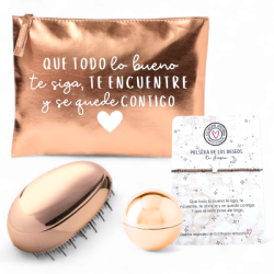 Súper kit para regalar, neceser con frase | Dcorazón