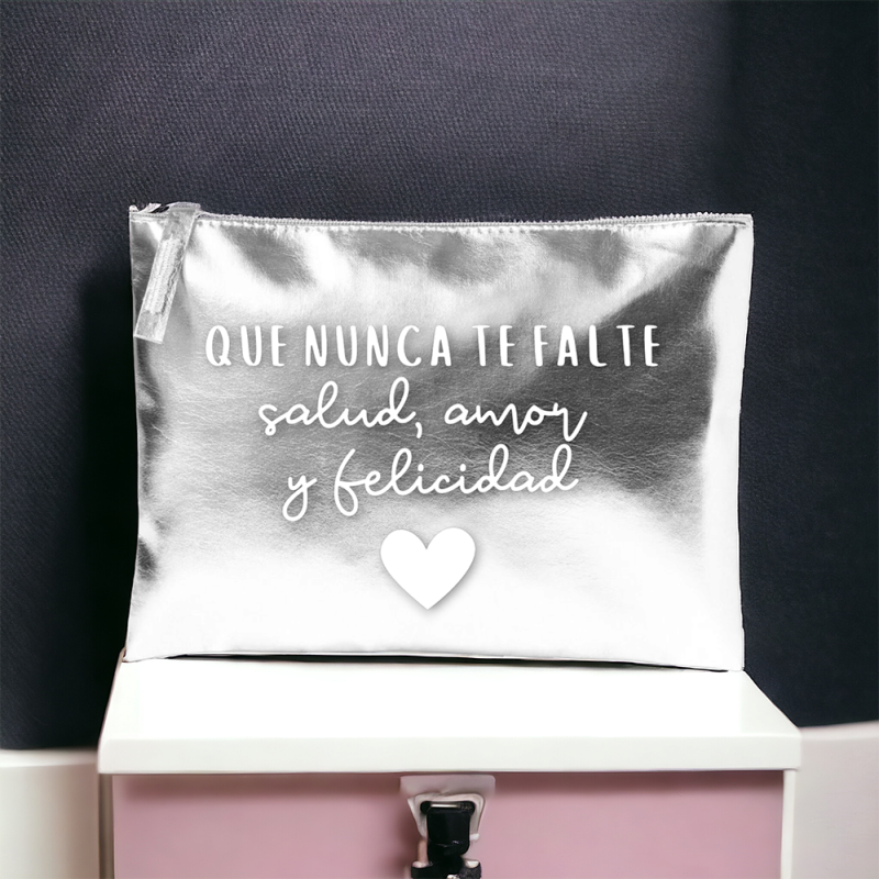 Precioso neceser metalizado | Dcorazón