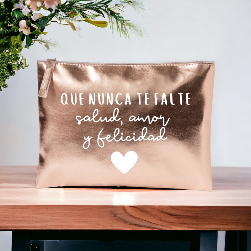 Precioso neceser metalizado | Dcorazón