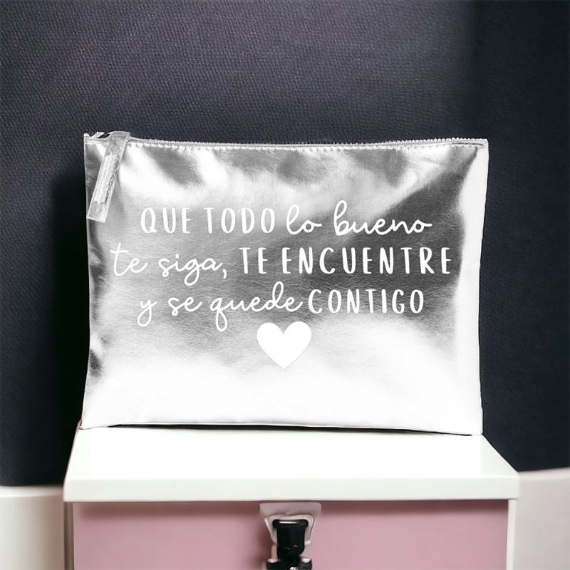 Precioso neceser metalizado | Dcorazón