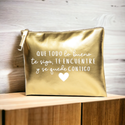 Precioso neceser metalizado | Dcorazón