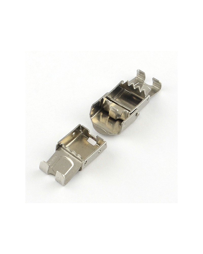 Cierre de seguridad de 25x13 mm. de acero inoxidable | Creasentidos