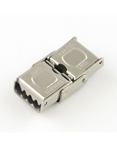 Cierre de seguridad de 25x13 mm. de acero inoxidable | Creasentidos