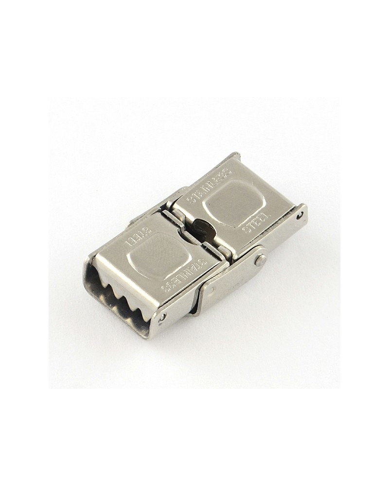 Cierre de seguridad de 25x13 mm. de acero inoxidable | Creasentidos