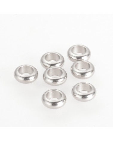 Bola chata de acero inoxidable separadores | Creasentidos