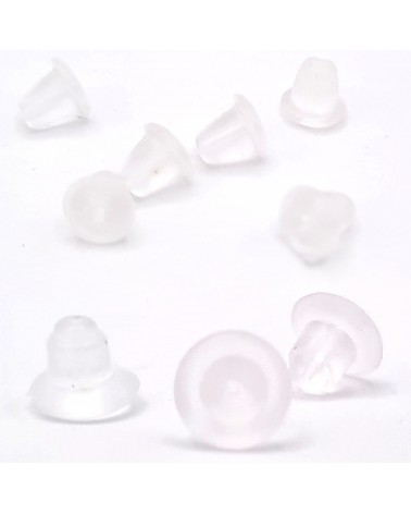 Topes de pendientes de silicona | Creasentidos