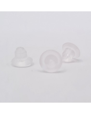 Topes de pendientes de silicona | Creasentidos