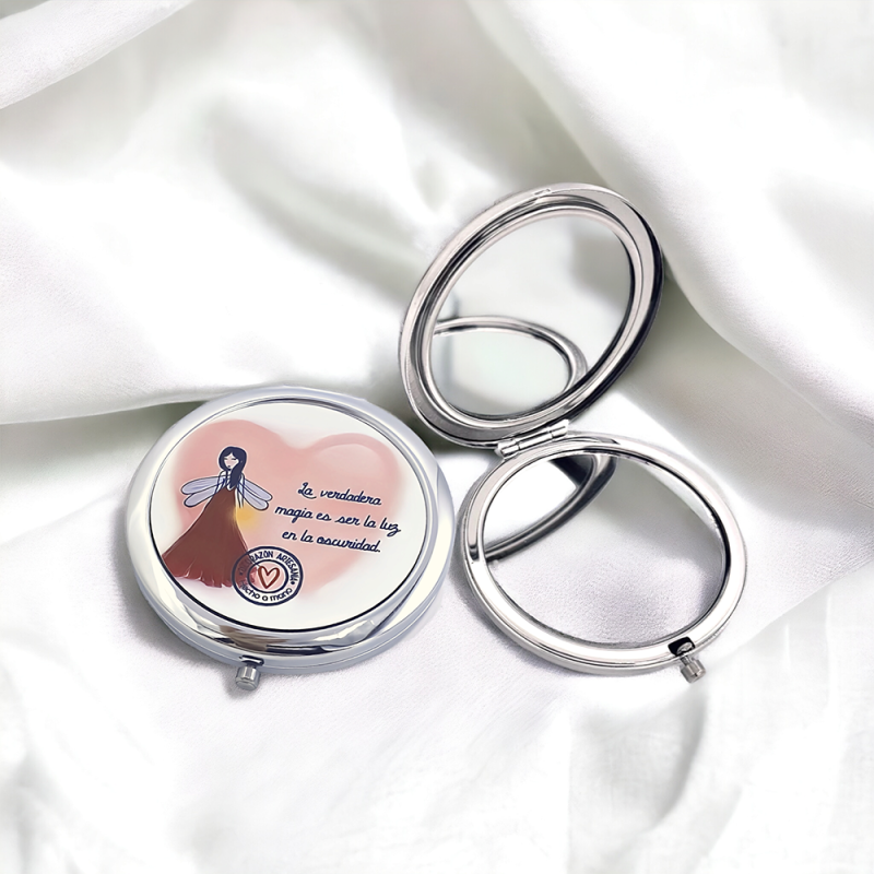 Precioso espejo con hada | D.corazón