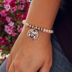 Pulsera Santa Faz de perlas | Dcorazon