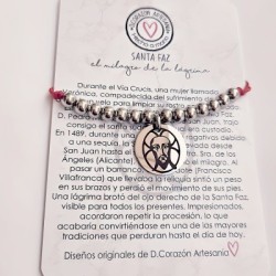 Pulsera de la SANTA FAZ ajustable | Dcorazon