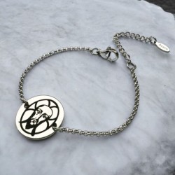 Pulsera SANTA FAZ, sencilla y elegante | Dcorazón