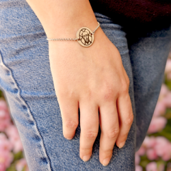 Pulsera SANTA FAZ, sencilla y elegante | Dcorazón